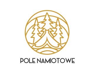 Projekt logo dla firmy Pole namiotowe | Projektowanie logo